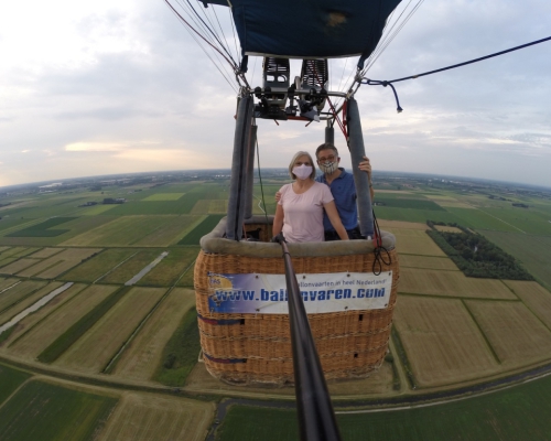Ballonvaart in Rosmalen met BAS Ballonvaarten
